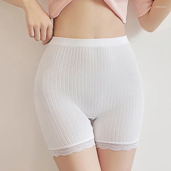 Leggings femininas 2024 cintura alta shorts boxer calcinha mulheres cuecas de segurança cuecas calças justas calças de renda