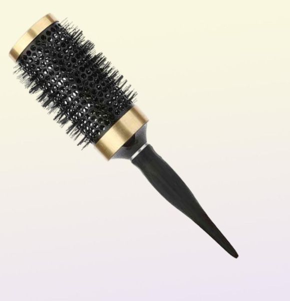 Escova de cabelo profissional de 8 tamanhos, resistente ao calor, ferro cerâmico, pente redondo, ferramenta de estilo de cabelo, escova de cabelo 30 l2208053315926