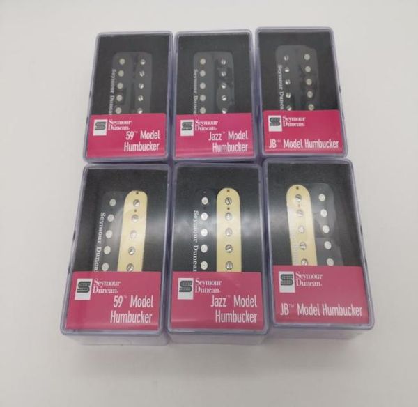 seymour duncan Pickup Alnico Humbucker con asta JAZZ e chitarra SH4 JB modello 4C in stock5565055