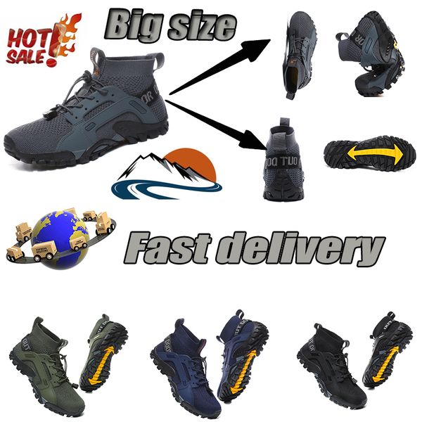 Vendita calda Uomo Trail Running e Montagna Traspirante Escursionismo Trekking Scarpe da ginnastica Arch Support Walking Scarpe resistenti all'acqua