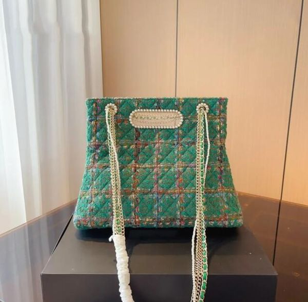 Nova Xiaoxiangfeng High end requintado e generoso de lã de alta aparência corrente bolsa de ombro portátil bolsa crossbody sacolas