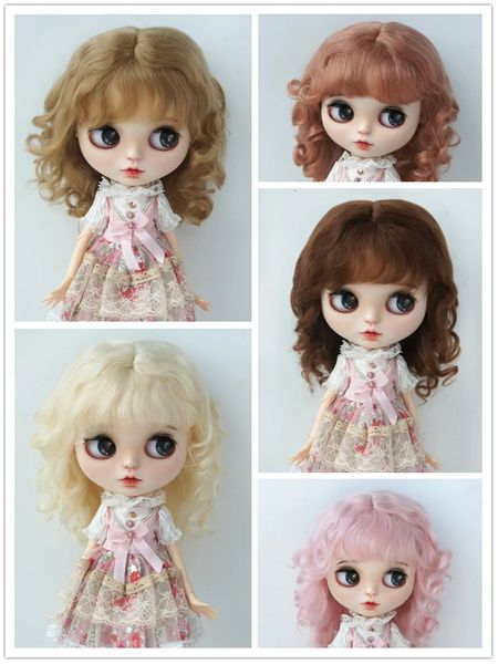 D20313 Alle Größen Prinzessin Lange Lockige BJD Mohair Perücken Anzug Für Mädchen Und Jungen GroßhandelTop Qualität Haar Zubehör 240106