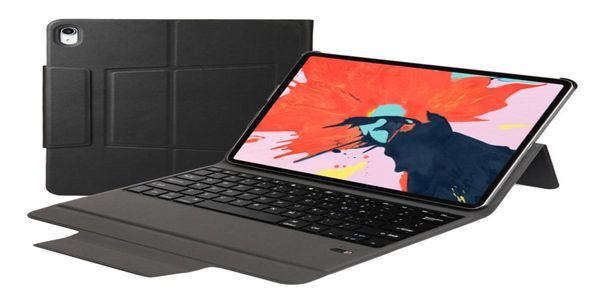 ultrafino tudo em um usb sem fio abs bluetooth teclado portfólio capa de couro para iPad pro 11 1294777026