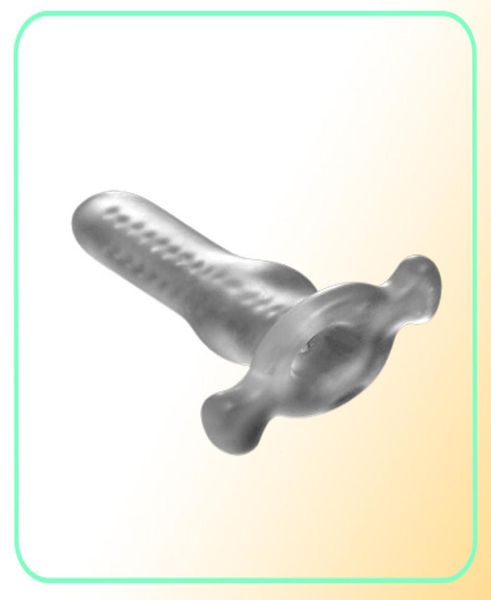 Maschio Pene Dildo Inserto Design Multifunzionale Hollow Anal Plug Ano Allargamento Giocattoli del sesso per uomini Donna Prodotti del sesso anale gay2478648