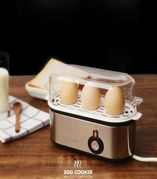 Ovo b 3 vaporizador multifuncional, máquina de café da manhã macio ou duro, fogão elétrico hervidor de huevo 220v4418673