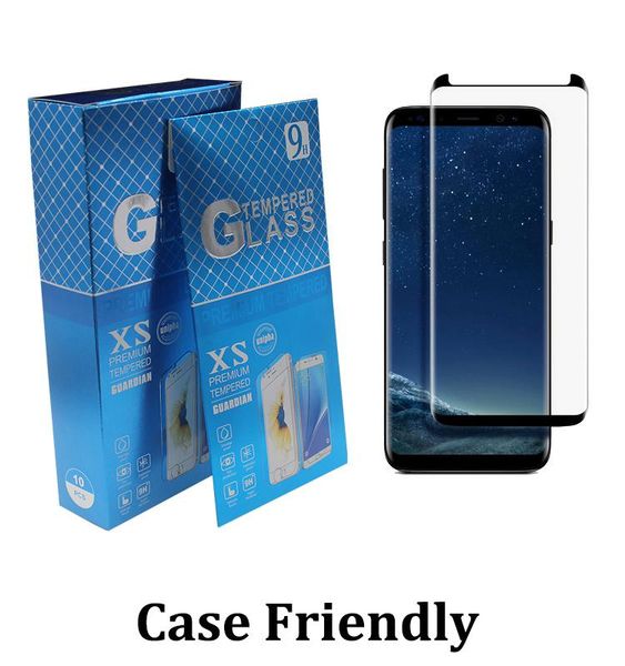 Чехол из закаленного стекла, 3D изогнутый, без всплывающего полного покрытия, защитная пленка для экрана для Samsung Galaxy Note9 8 S7 Edge S8 S9 S10 Plus S10 E LL