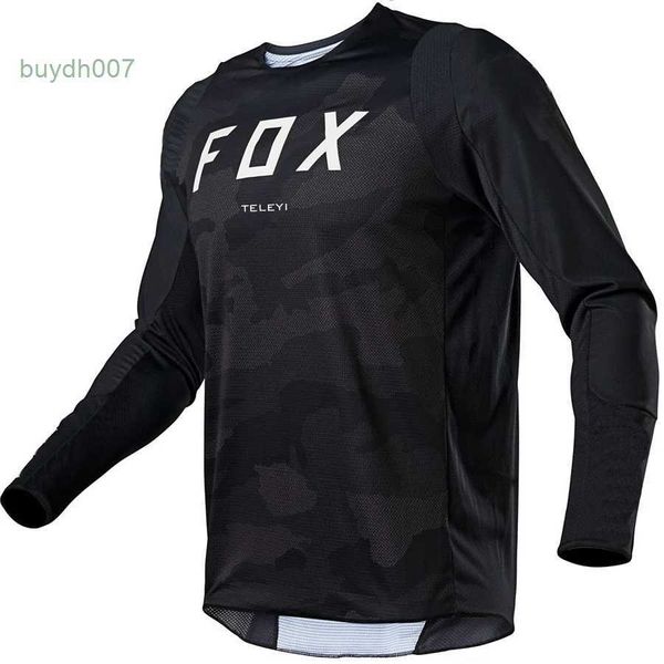 G8xb 2024 Moda Maglietta Mountain Bike Suit Foxx Mens Magliette Mens Downhill Teleyi Mountain Mtb Camicie Offroad Dh Moto Motocross Sportwear Bicicletta da corsa Cyc