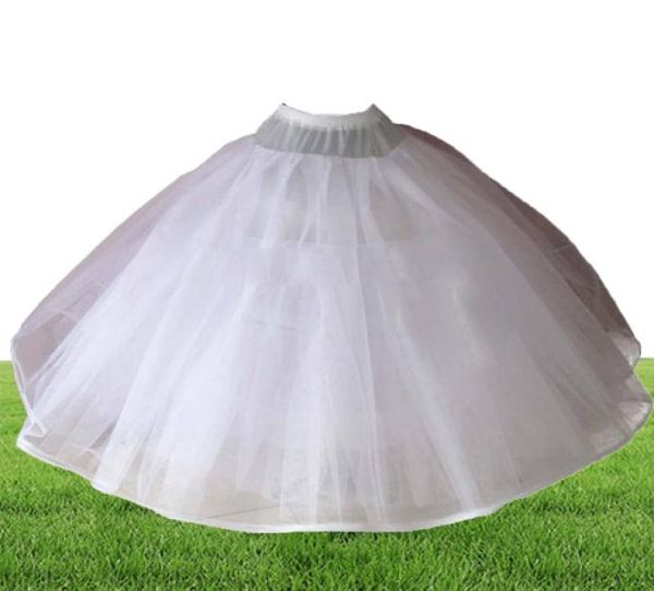 Hoopless 8 camadas de tule duro casamento anáguas luxo princesa vestido de baile vestidos underskirt longo crinoline tulle9795782