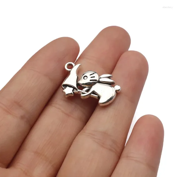 Charms 10 Stück Zinklegierung Tier Eichhörnchen für DIY Ohrringe Halskette Armband Schlüsselanhänger Weihnachten Basteln Zubehör