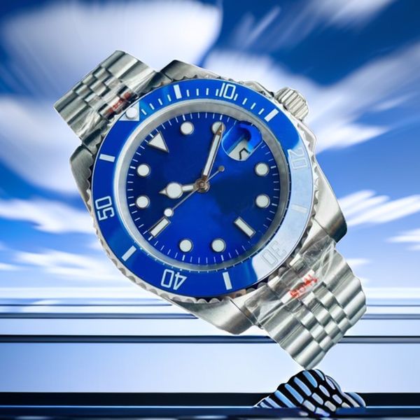 Armbanduhren Designer Herrenuhr Saphirglas 40 mm mechanisch Edelstahl leuchtend Liebhaber Montre Fakes 2813 Uhrwerk Ausdauer Armbanduhr Luxus für Geschenke