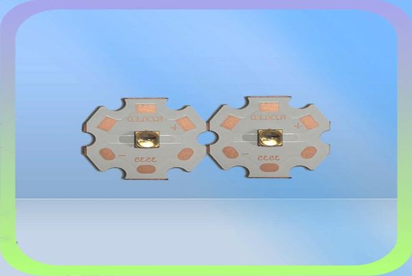 Moduli LLED 5V 100ma UVC 250NM 254NM 256NM Con lente da 30 angoli PCB in rame 16MM Per esempio in occhiali o componenti ottici6243735