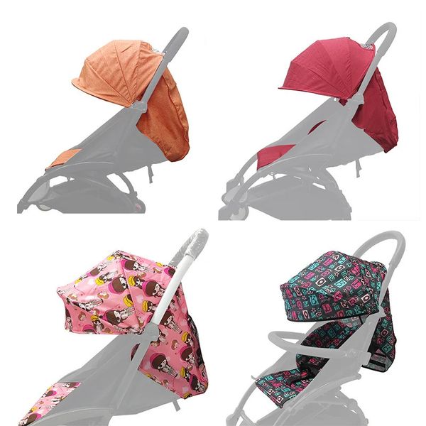 Fodera parasole per passeggino a 175 gradi per Yoya Yoyo babytime Carrozzina Copertura per tettoia Cuscino per sedile Cappuccio Materasso Set adatto per babyzen yoyo 240106