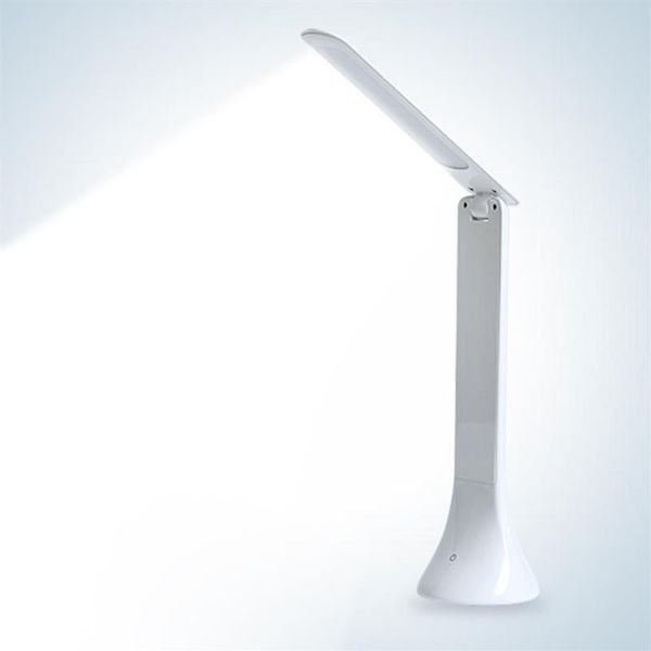 LED-Schreibtischlampe, dimmbar, Touch-Buchlicht, USB-Aufladung, Leselampe, aufladbare Tischlampe, tragbare Klapplampe259N