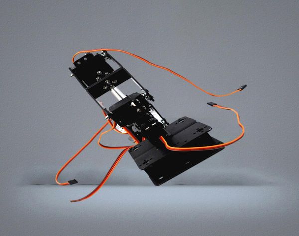 Маленький молоток DIY 6DOF Металлический комплект радиоуправляемого робота-манипулятора MG996 Сервоприводы 2012119092457