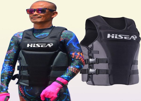 Giubbotto di salvataggio professionale Gilet per adulti Giubbotto di salvataggio Giubbotto di salvataggio Gilet per uomo Donna Nuoto Pesca Rafting Surf9760041