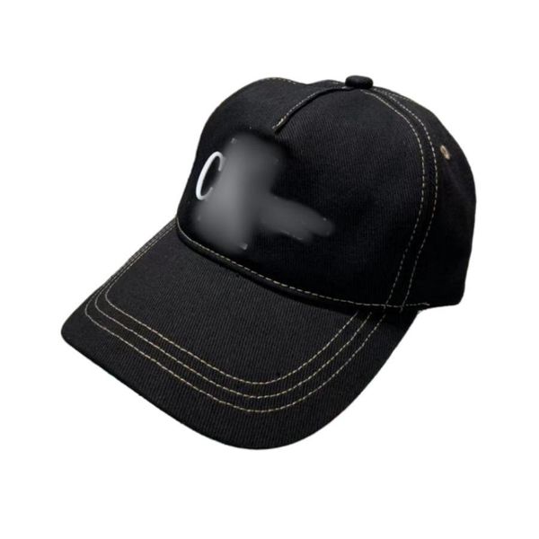 Chapéu designer boné de beisebol marca de moda novo estilo chapéu de sol ao ar livre carta pano chapéus para homens e mulheres