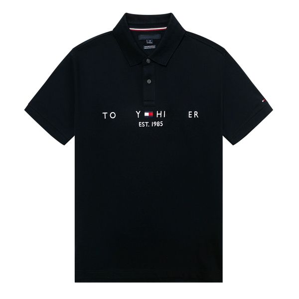 Tasarımcı T-Shirt Erkek Polo Gömlek Polo Gömlek Pure Pamuk T-Shirt Düz Renk Tişört Mektup Logosu Orijinal Versiyon Üst Kalite Nefes Alabilir Büyük T-Shirt Xxxl