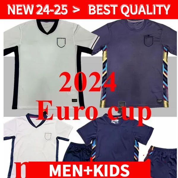 BELLINGHAM 2024 Inglaterra Futebol Jerseys SKA RASHFORD KANE FODEN STERLING 23 24 25 GREALISH MOUNT TRIPPTIER GALLAGHER STONES WALKER Homens Kit Kit Set Camisa de Futebol