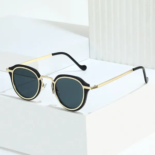 Óculos de sol UV400 Proteção Pequeno Quadrado Vintage Y2K Punk Shades Masculino Feminino Óculos de Condução para Homens Mulheres