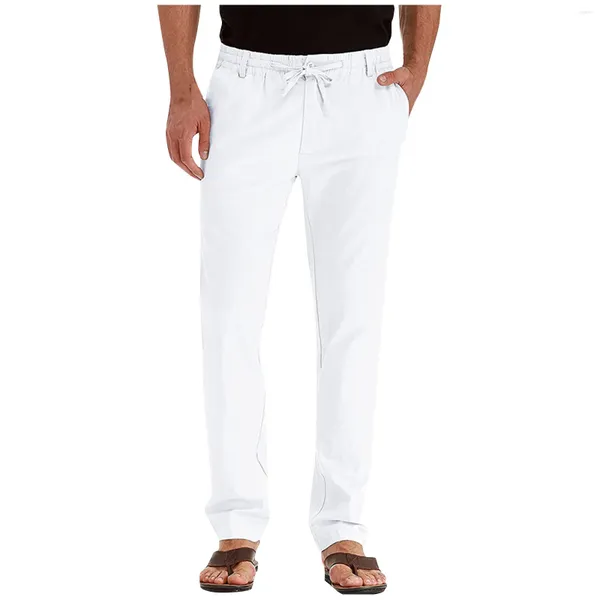 Abiti da uomo Pantaloni da completo Vestibilità slim Casual Tubo dritto Pantaloni elastici neri Primavera Estate Sottile Business formale per il pendolarismo