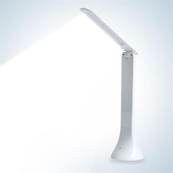 Lampada da scrivania a LED Lampada da libro touch dimmerabile Lampada da lettura con ricarica USB Lampada da tavolo a pagamento Lampada pieghevole portatile262u