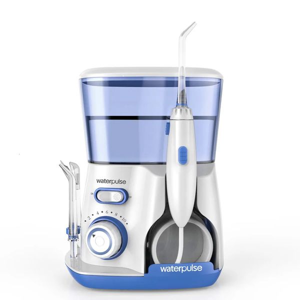 Waterpulse Oral Irrigator Dental Water Pick Jet Flosser Thread Zahnmedizinisches Reinigungsset Zähne Mundwaschmaschine Mundspüler 240106