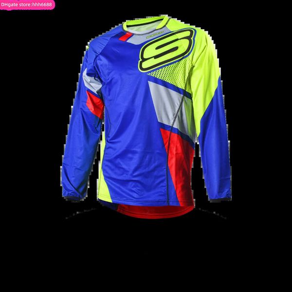 Kx2a 2024 T-shirt moda Mountain Bike Suit Foxx T-shirt da uomo Bicicletta Bmx Motocross Mx Downhill Ciclismo Mountain Dh Maillot Ciclismo Hombre Enduro Asciugatura rapida