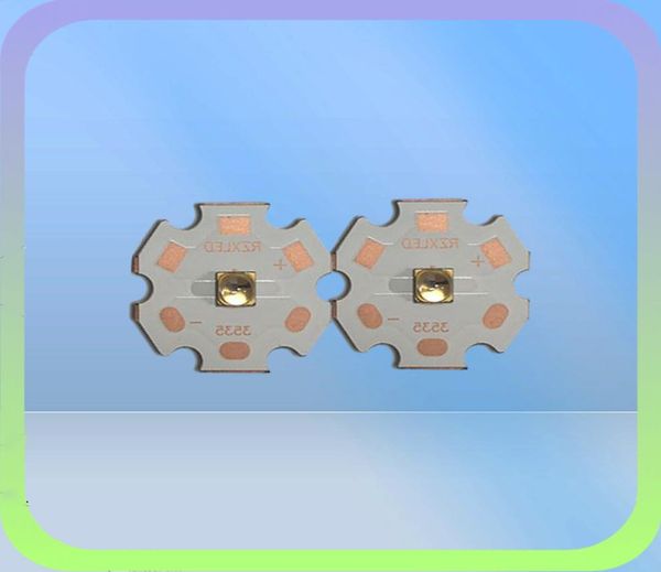 Moduli LLED 5V 100ma UVC 250NM 254NM 256NM Con lente da 30 angoli PCB in rame 16MM Per esempio in occhiali o componenti ottici9544979