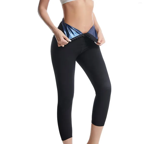 Kadın pantolon elastikiyeti bel yüksek göğüslü yoga spor vücut şekillendirme fitness kadınlar