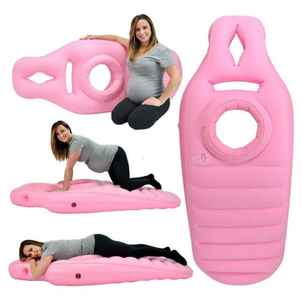 Cuscino gonfiabile per gravidanza Tappetino per yoga per donne incinte Materasso per maternità Letto per dormire 240106