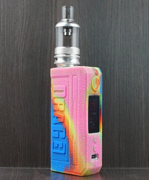 20 шт. новейший защитный силиконовый чехол для VOOPOO Drag 3 Pod Kit силиконовый чехол с 9 цветами7453721