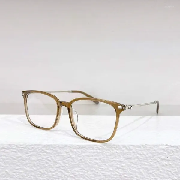 Güneş Gözlüğü Çerçeveleri Peronalite Açık havada Stil Premium Asetat Dikdörtgen Gözlükler Çerçeve Erkek Kadınlar Moda Şık Gözlükler Yüksek Kalite