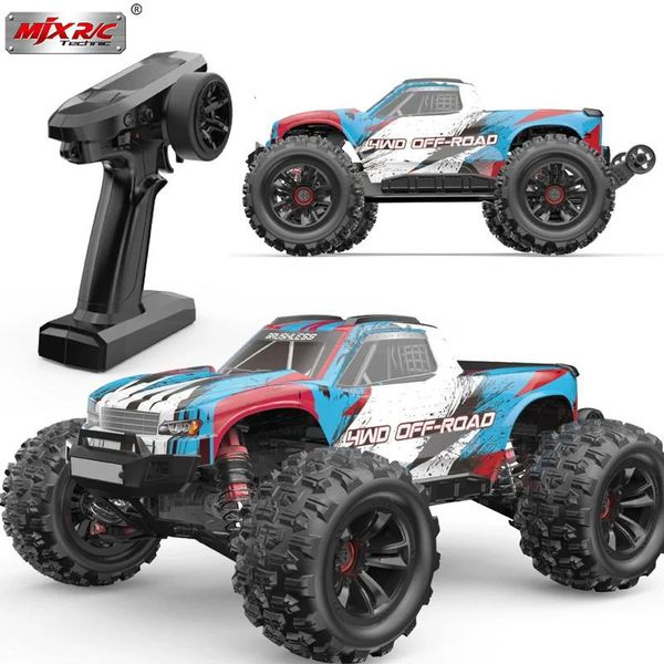 MJX Hyper Go 16208 3S 116 Бесщеточный радиоуправляемый автомобиль Hobby 24g Модель пикапа с дистанционным управлением 4wd Высокоскоростной внедорожный подарок для мальчика 240106