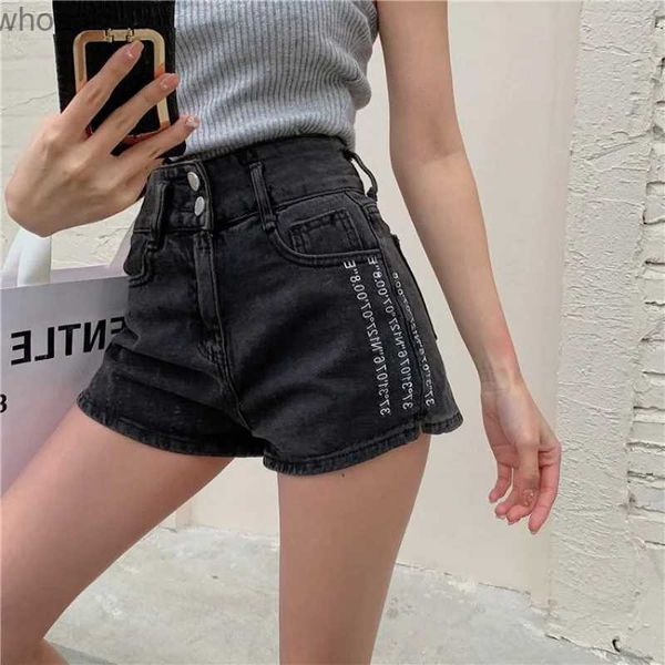 Damen-Shorts, kurze Hosen für Frauen zum Tragen, sexy Stickerei, Mini-Druck, Anime-Damen-Denim-Shorts, Grafik, niedriger Preis, Vintage, Outdoor, heiße Jeans YQ240108