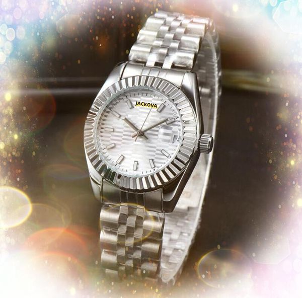 Luxo Favor Mistério Presentes Mulheres Relógios de Quartzo Sorte Pequeno Dial Relógio de Aço Inoxidável Anel Dental Folha Esqueleto Dial Top Modelo Cadeia Pulseira Amantes Relógios Presentes