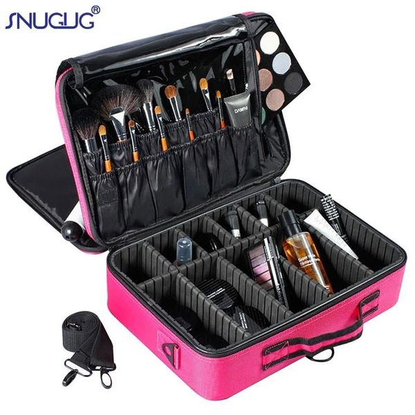 Pinsel Weibliche Upgrade Kosmetik Tasche Hohe Qualität Reise Pinsel Make-Up Box Bolso Mujer Große Professionelle Schönheit Make-Up Fall Veranstalter