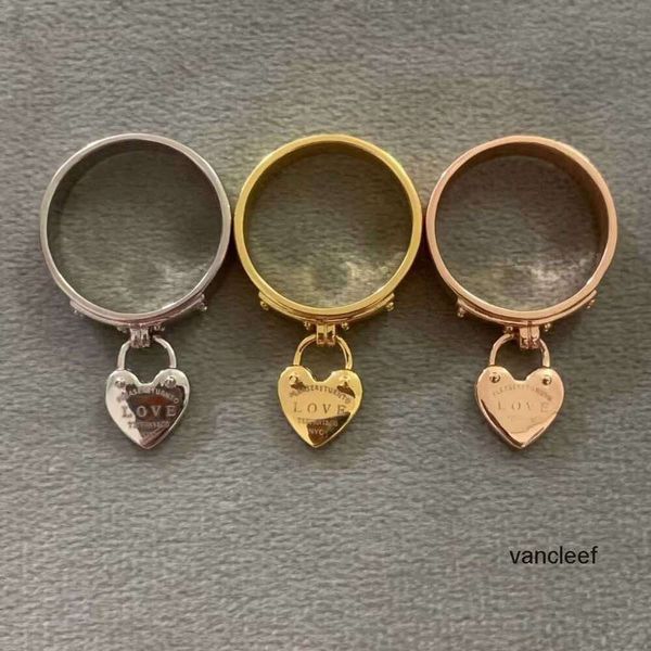 Дизайнерское кольцо Love Fashion Tiff Top T Family s925, стерлинговое серебро для всего тела, кулон в форме сердца, универсальный корейский