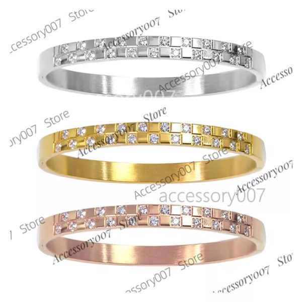 Designer-Schmuckarmband Goldarmbänder für Frauen, anlaufgeschützter Edelstahl-Unendlichkeitsarmreif, modisches Diamantarmband, Schmuck, Hochzeitsfeier, Geburtstagsgeschenk