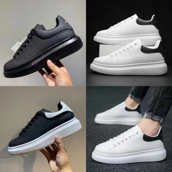 Marca de luxo couro genuíno feminino plataforma casual tênis outono moda esportes vulcanizados sapatos masculinos casal sapatos tênis corrida 35-45 tamanho