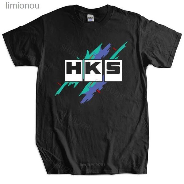 T-shirt da uomo T-shirt da uomo Taglia Euro TOPS Limited HKS e Sportser Performance Turbo maglietta unisex da donna top teesL240108