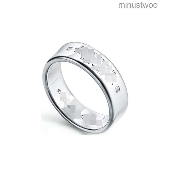 Ringe Schmuck Mode t 925 Sterling Silber vergoldet Doppeldiamant Klassischer Rosenring mit T-Stück Mesh Rot Herren Damen Paar GQGC 0E9X EQ0Z