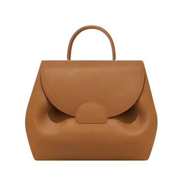 Bolsa de designer fofa bolsa de rosto sorridente nova bolsa de ombro de couro genuíno menina porco prepúcio couro aba bolsa feminina bolsa crossbody tamanho: L HDMBAGS2023