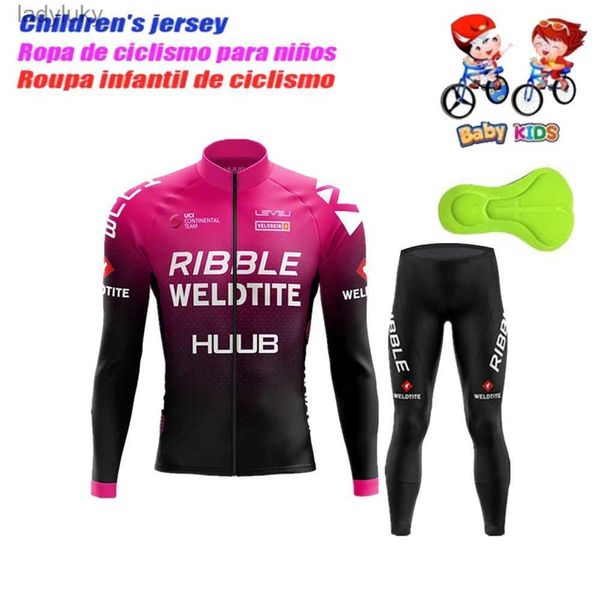 Radtrikot-Sets, hochwertige Kinder-Radsportbekleidung, Mädchen-Sommer-Kinder-Trikot-Set, Radfahren, langärmelig, Kleidung, Anzug, MTB, Kinder-Radsportbekleidung, boyL240108