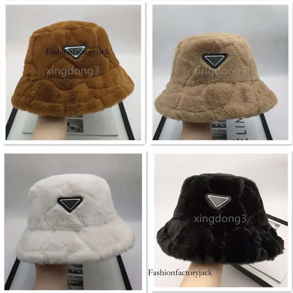 Luz luxo inverno balde chapéu designers bonés homens mulheres beisebol pescador chapéus moda confortável material de pelúcia beanie cashmere casual ao ar livre alta