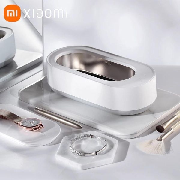 Macchine Xiaomi Eraclean Pulizia ad ultrasuoni Hine 45000hz Vibrazione ad alta frequenza Lavaggio Cleaner Lavaggio Gioielli Occhiali Lavaggio orologi