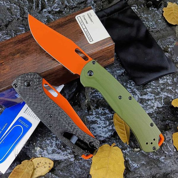 Coltello Nuovo 2023 Coltello pieghevole portatile 15535 Caccia esterna BM Coltello Multifunzionale Camping Rescue Sopravvivenza Coltello a serramanico Edc Multitool