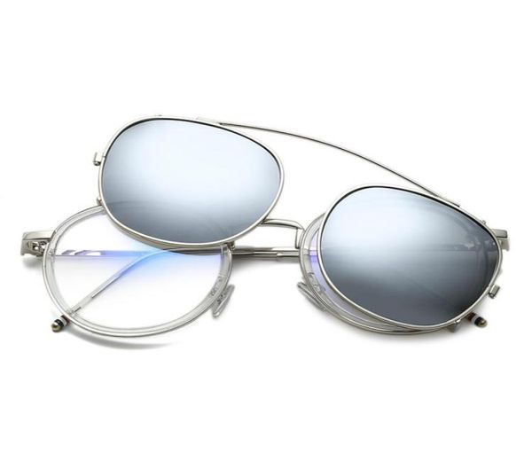 Wholeclip Damen Herren Markendesigner-Brillengestelle Designermarken-Brillengestell klare Linse Brillengestell Oculos TB7104485533