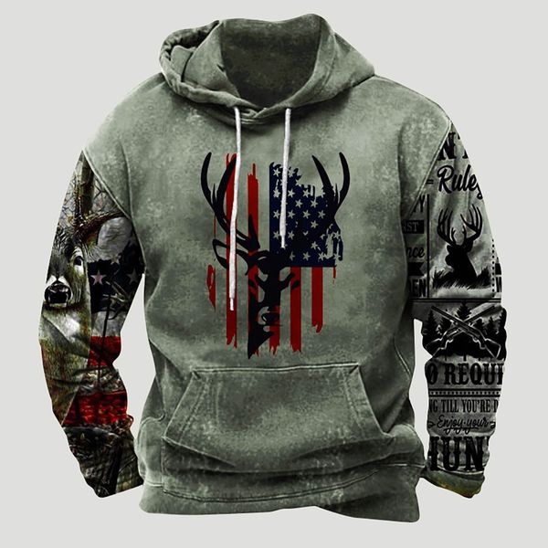 2024 neue Designer High Edition Herren Große 3D Gedruckt Kapuzenpullover Hip Hop Trendy Pullover Mantel Jacke