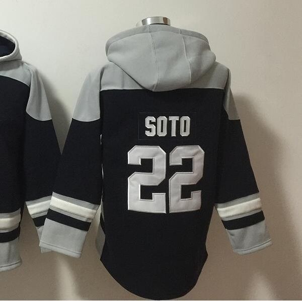 Juan Soto 22 Team Baseball Pullover Hoodie Hoody Fans Tops Größe S-XXXL Navy Blue Farbe