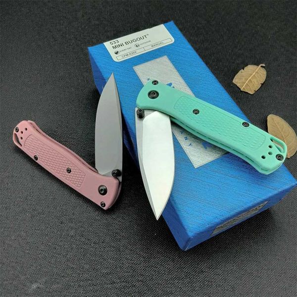 Bıçak BM 533 Katlanır Bıçaklar Taktik EDC Dış Mekan Av Kampı Hayatta Kalma Jackknife Mini Flipper Blade Pocties Sharp Keskin Multitools